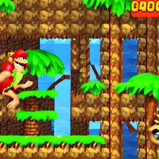 Image similar to Donkey Kong Country screenshot