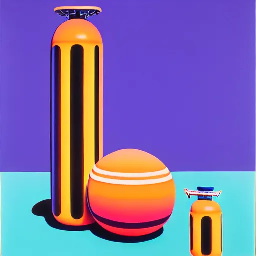 Prompt: propane cylinder by shusei nagaoka, kaws, david rudnick, airbrush on canvas, pastell colours, cell shaded, 8 k