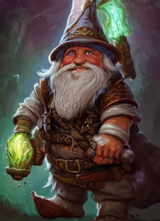 Image similar to gnome, ultra detailed fantasy, dndbeyond, bright, colourful, realistic, dnd character portrait, full body, pathfinder, pinterest, art by ralph horsley, dnd, rpg, lotr game design fanart by concept art, behance hd, artstation, deviantart, hdr render in unreal engine 5