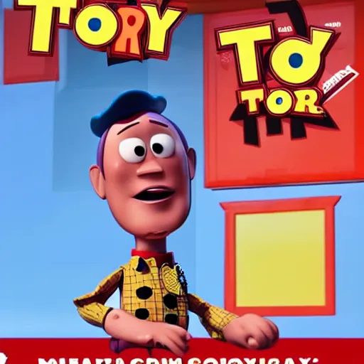 Image similar to meat toy story cartoon