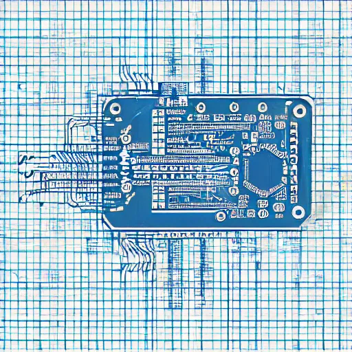 Image similar to logo, liver, blue print, texture of electronic circuit, da vinci