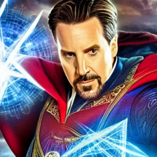 Image similar to michael Scott as doctor strange