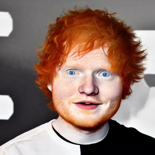 Prompt: cursed ed sheeran, 4 k, 8 k