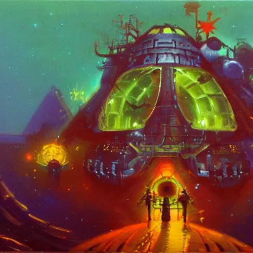 Prompt: an amazing piece of art by Paul Lehr