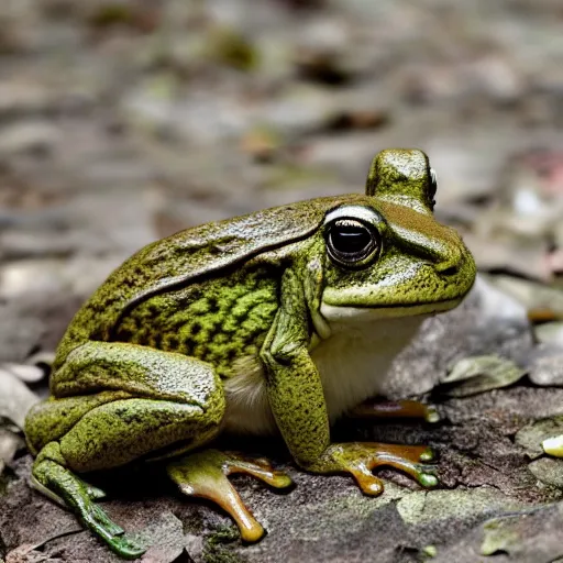 Image similar to photo of a hybrid between a rabbit and a frog