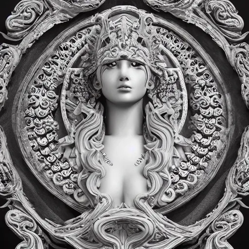 Image similar to goddess, ornate, intricate, detailed, octane, 8 k