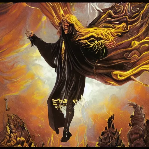 Prompt: morpheus the king of dreams