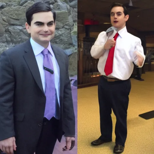 Prompt: midget ben shapiro