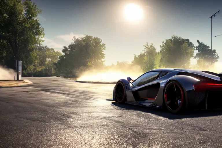 Image similar to photo wallpaper sport car gran turismo 7 forza horizon need for speed fast and furious 5 unreal engine supercar hypercar game concept car octane render, 4 khd 2 0 2 2 3 d cgi rtx style chrome reflexion global illumination ray tracing hdr arstation pixar and disney unreal