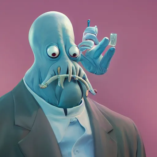 Image similar to Dr. Zoidberg , made by Stanley Artgerm Lau, WLOP, Rossdraws, ArtStation, CGSociety, concept art, cgsociety, octane render, trending on artstation, artstationHD, artstationHQ, unreal engine, 4k, 8k,