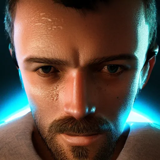 Image similar to portrait art of bjorn 8 k ultra realistic, lens flare, atmosphere, glow, detailed, intricate, full of colour, cinematic lighting, trending on artstation, 4 k, hyperrealistic, focused, extreme details, unreal engine 5, cinematic, masterpiece