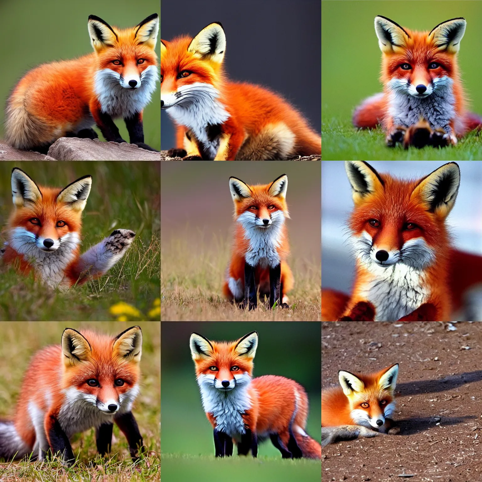 Prompt: cutest fox in the universe, award - winning photo