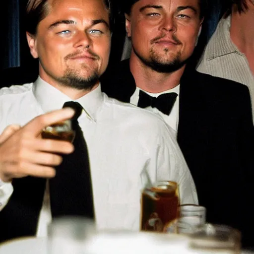 Image similar to drunk leonardo dicaprio mugshot