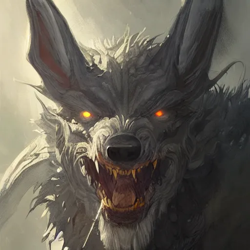 Prompt: a portrait of a grey old man ((werewolf)) dragon dragon dragon dragon dragon dragon dragon dragon dragon, epic fantasy art by Greg Rutkowski