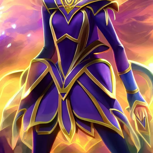 Image similar to beautiful dark magician girl, full body, mystical, ultra detailed, 4 k