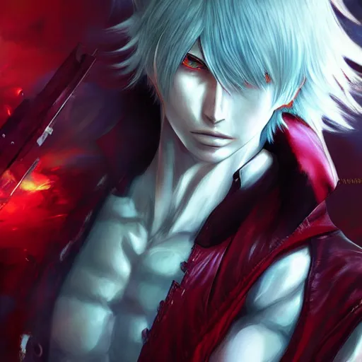 Drew Dante from the 2007 Anime : r/DevilMayCry