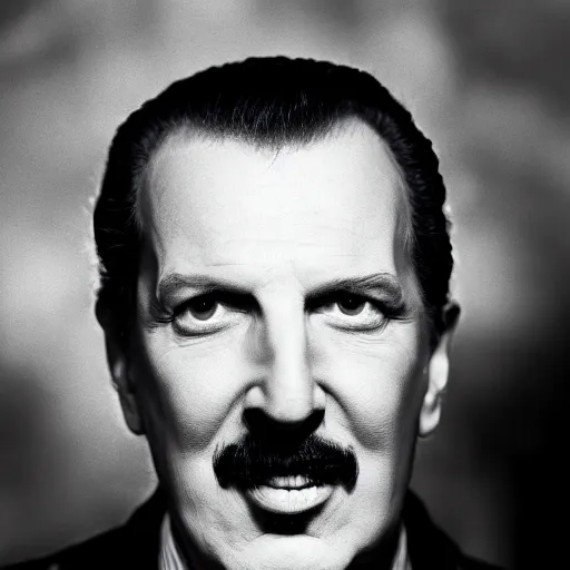 Image similar to dslr photo portrait still of vincent price in new horror movie, 8 5 mm, f 1. 8