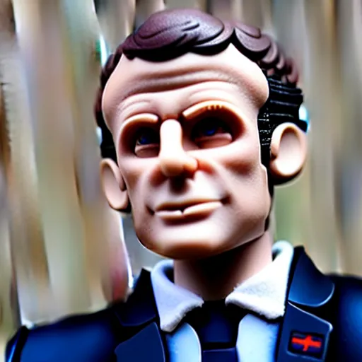 Image similar to emmanuel macron action figure