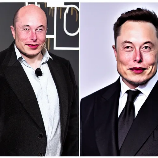 Image similar to elon musk male patterned baldness