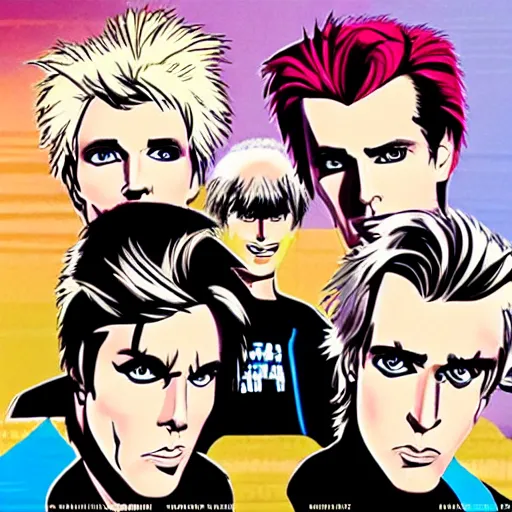 Prompt: duran duran the animated series