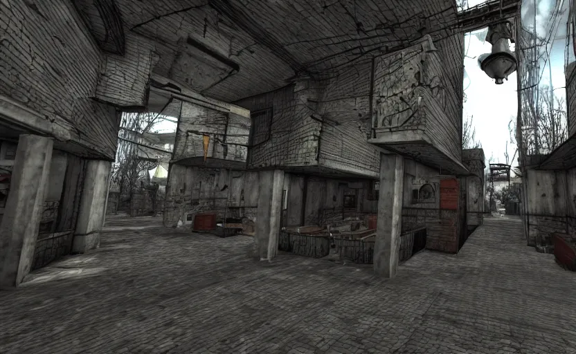 Prompt: ravenholm, half life 2 game