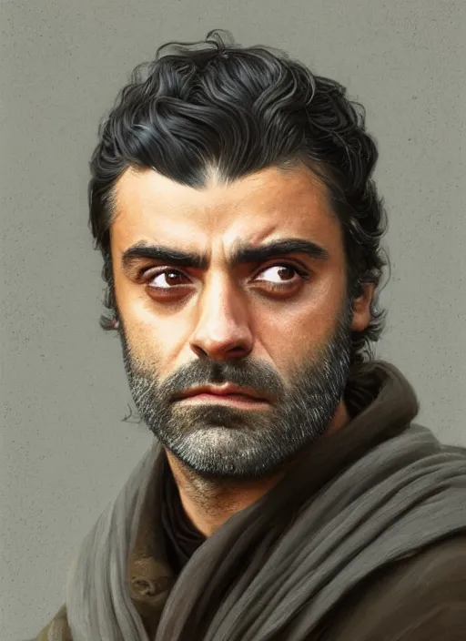 Prompt: beautiful head and shoulders portrait of oscar isaac as steven grant, casual clothing, intricate, elegant, highly detailed, digital painting, beautiful highly detailed face, artstation, concept art, smooth, sharp, focus, illustration, art by artgerm and greg rutkowski and alphonse mucha