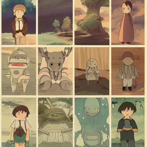 Prompt: Hayden studio ghibli art style