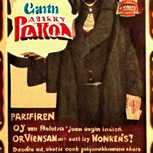 Image similar to count orlok papa john's commercial