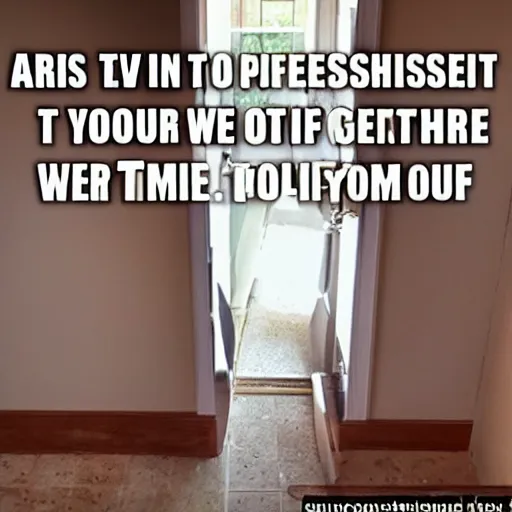 Prompt: Has this ever happened to you? You bought a house, it was not disclosed to you that there was a termite infestation in the walls and moldings, so you have to take it upon yourself to call your own termite extermination company, but when the guys show up they immediately ask to use your bathroom, then for over two hours they take turns going in and out of there, taking huge mud-pies and over flushing?