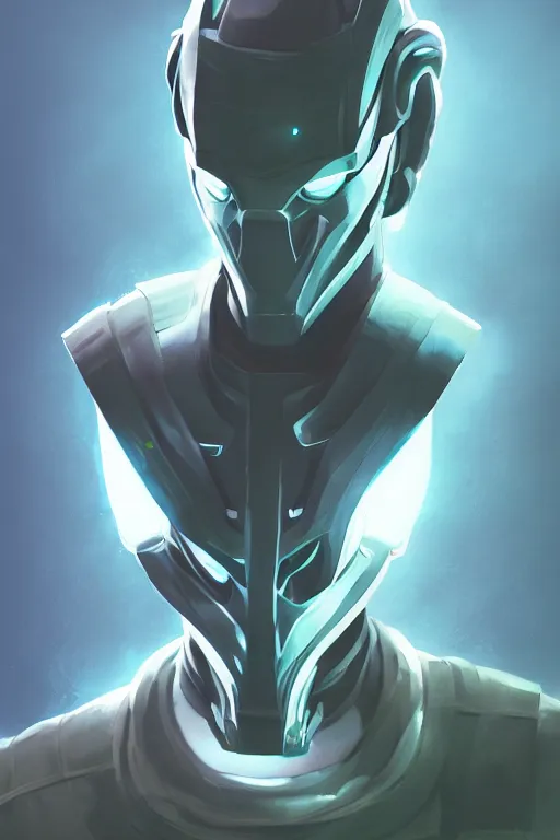 Image similar to epic mask helmet robot ninja portrait stylized as fornite style game design fanart by concept artist gervasio canda, behance hd by jesper ejsing, by rhads, makoto shinkai and lois van baarle, ilya kuvshinov, rossdraws global illumination radiating a glowing aura global illumination ray tracing hdr render in unreal engine 5