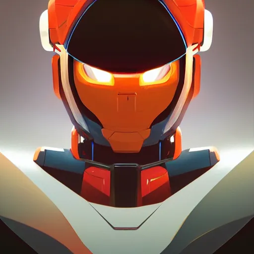 Image similar to face icon stylized minimalist robotech, loftis, cory behance hd by jesper ejsing, by rhads, makoto shinkai and lois van baarle, ilya kuvshinov, rossdraws global illumination