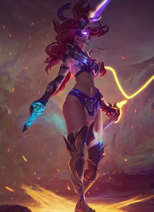 Image similar to senna from league of legends, au naturel, firing a giant weapon, glowing green neon eyes, wearing white robe, digital art, trending in artstation, cinematic lighting, studio quality, smooth render, unreal engine 5 rendered, octane rendered, art style by klimt and nixeu and ian sprigger and wlop and krenz cushart