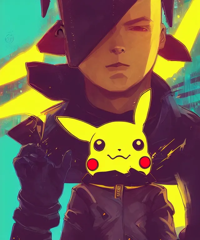 Image similar to a portrait of a cyberpunk pikachu holding a cheese, cyberpunk!, fantasy, elegant, digital painting, artstation, concept art, matte, sharp focus, illustration, art by josan gonzalez