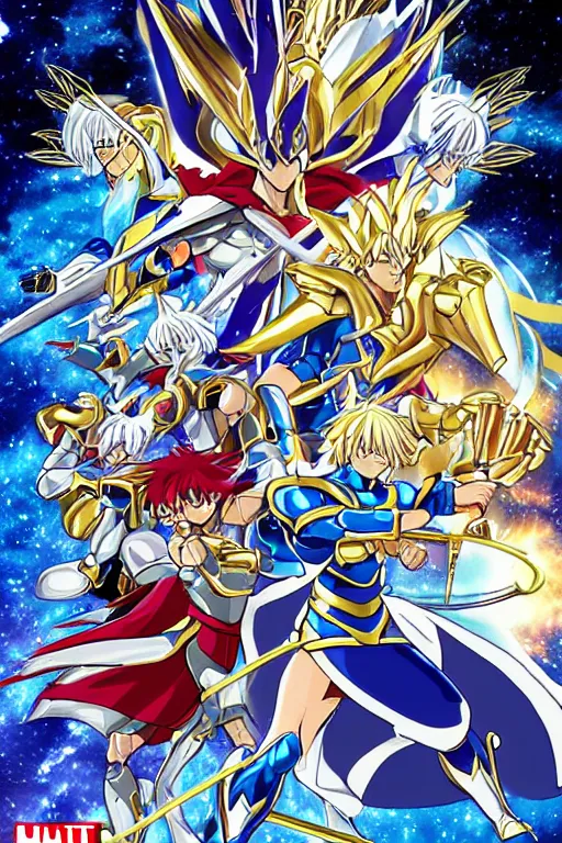 Prompt: 2 0 2 2 knights of the zodiac saint seiya battle for sanctuary hero suit armor comics mask minimalist verytoon nautiljon animes toei animation namco bandai