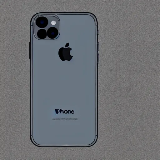 Image similar to 3d render of the new iPhone 29 with its 10 cameras