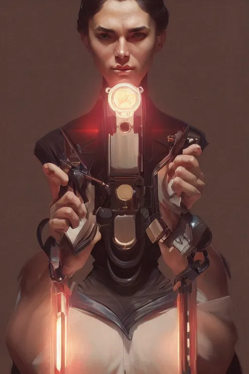 Prompt: canon man performer, realistic painting, symmetrical, highly detailed, digital painting, artstation, concept art, smooth, sharp focus, illustration, cinematic lighting, art by artgerm and greg rutkowski and alphonse mucha