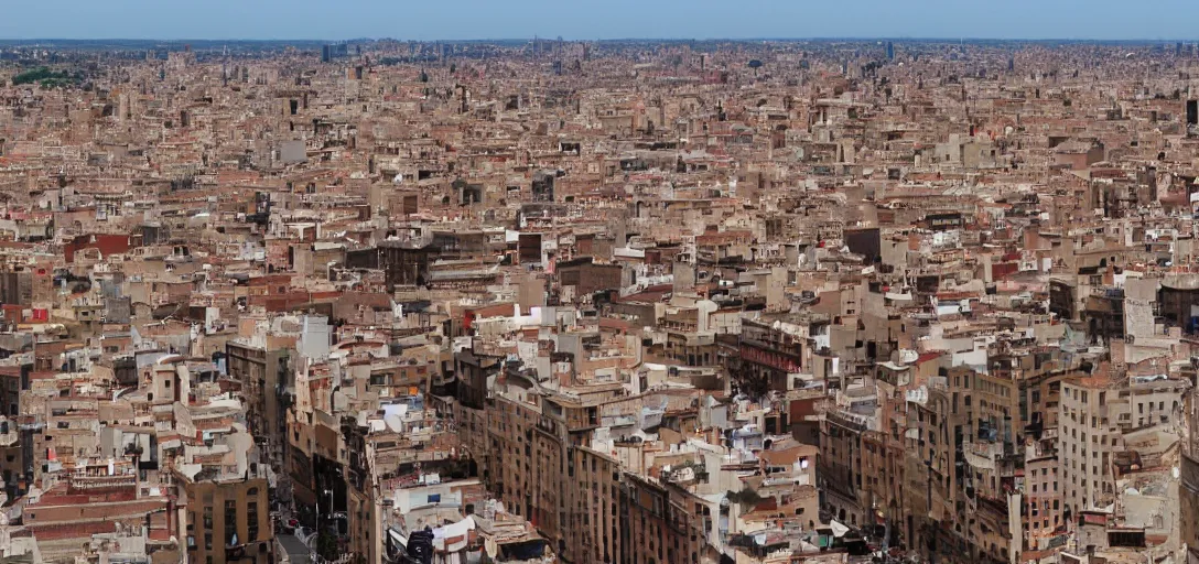 Image similar to albacete city mixed with new york