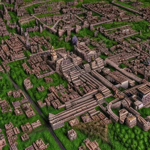 Image similar to elven city, highly detailed, 4k, HDR, award-winning, cinematic