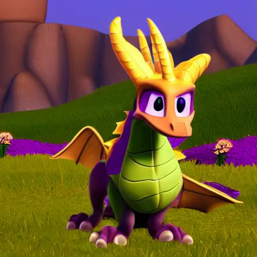 Image similar to photo of spyro