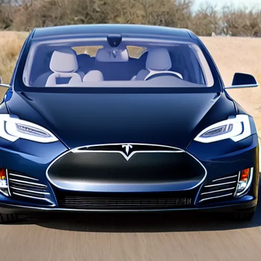 Image similar to HD photo of a Tesla