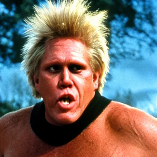 Image similar to gary busey as bigfoot