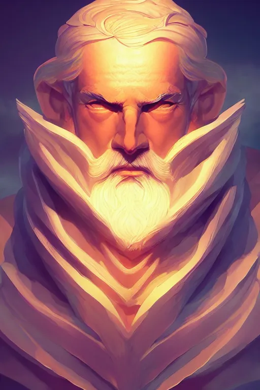 Image similar to the god zeus, egyptian environment, portrait, sharp focus, digital art, cgsociety, concept art, post processed, dynamic lighting, artstation, by emylie boivin and rossdraws