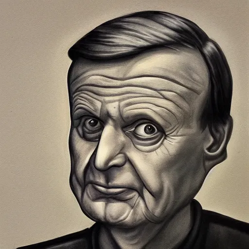 Image similar to A strudio portrait of Olof Palme