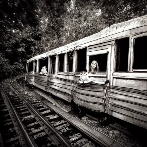 Image similar to ghost train ride