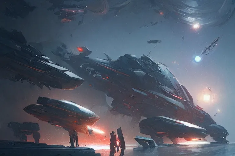 hammer's slammers, epic science fiction digital art by | Stable ...