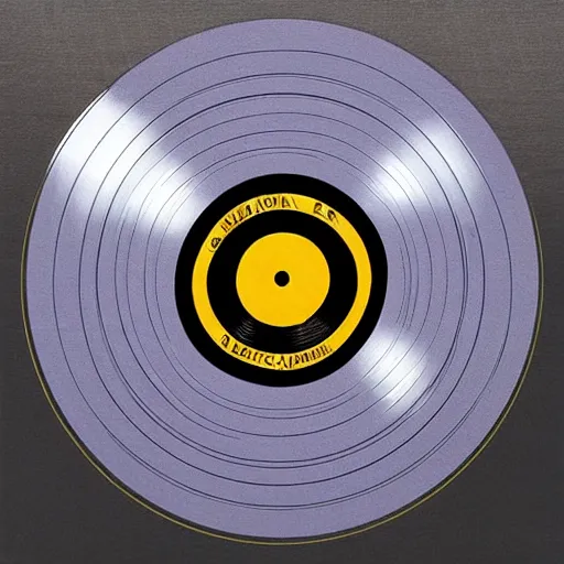 Image similar to a vinyl record