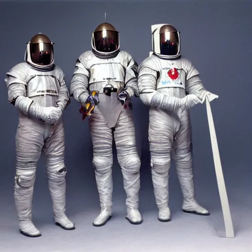 Image similar to space suits for Knights templar