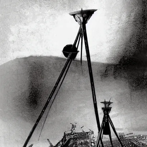 Image similar to war of the worlds tripod