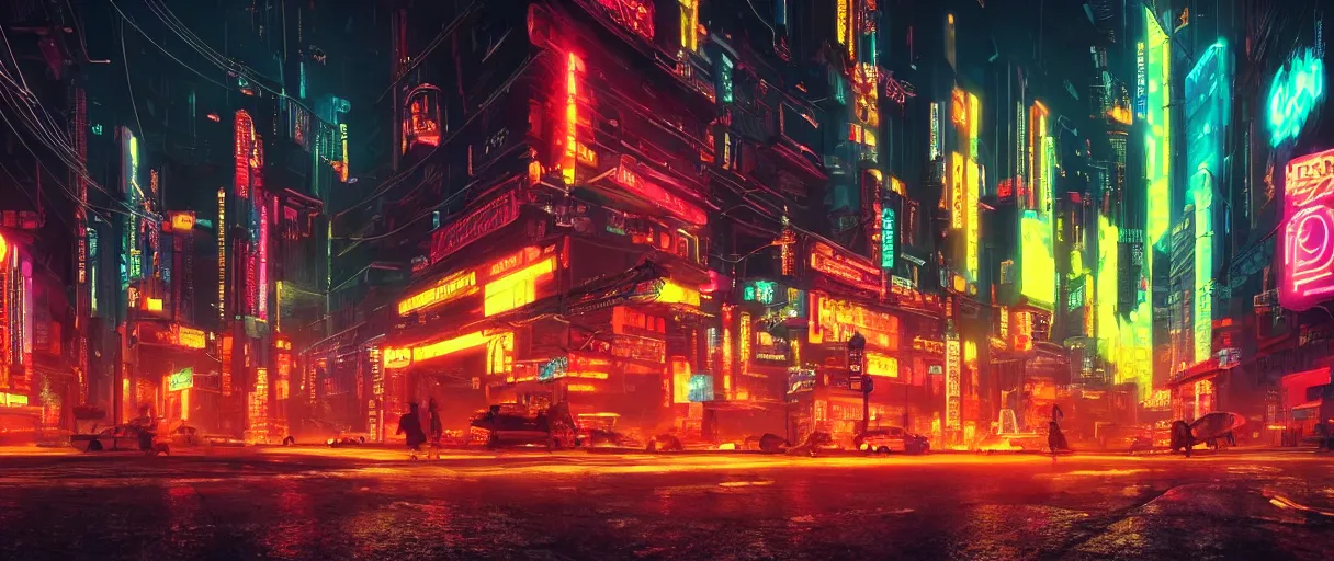 prompthunt: cyberpunk Hong Kong, Cyberpunk 2077, hdr, ultra