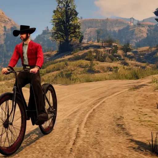 Image similar to Fancy posh bicycle in Red Dead Redemption 2